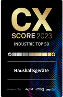 Customer Experience (CX)-Score 2023 / Haushaltsgerte